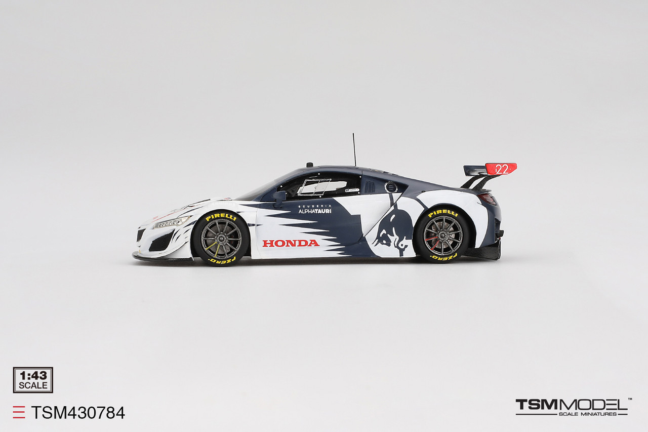 TSM MODEL 1/43 ホンダ NSX GT3 EVO 1/43 TSM Honda NSX GT3 EVO AlphaTauri Yuki Tsunoda 2023 Red Bull
