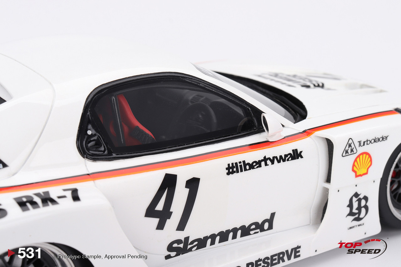 1/18 Top Speed Mazda RX7 RX-7 LB-Super Silhouette #41 Numero
