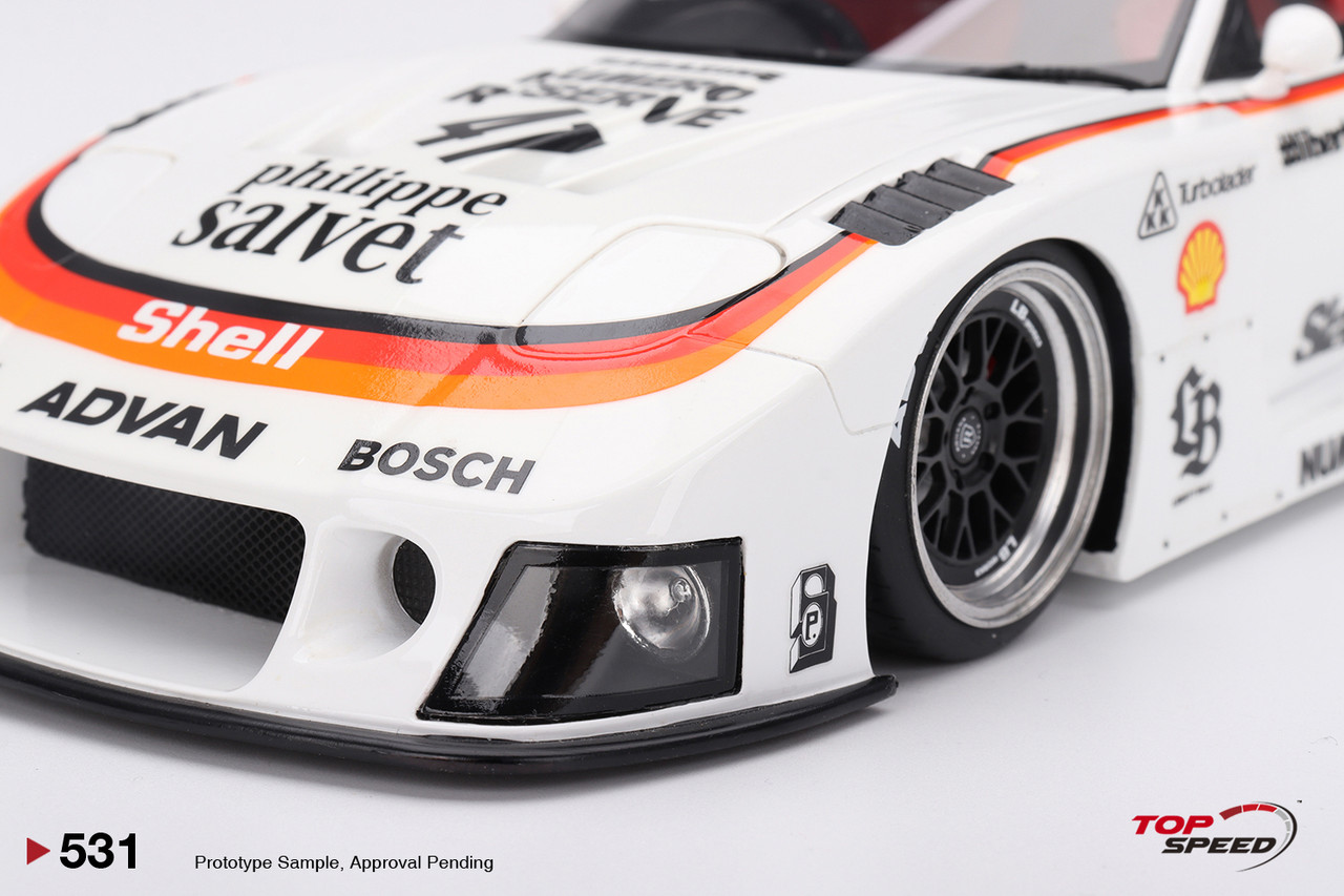 1/18 Top Speed Mazda RX7 RX-7 LB-Super Silhouette #41 Numero