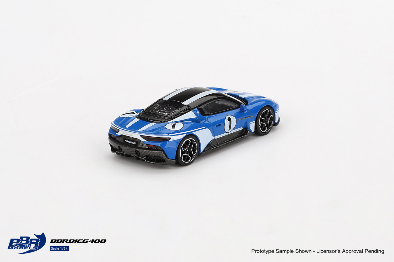 ウッディ 1/64 BBR Maserati MC20 #1 Maserati Performance Experience Diecast