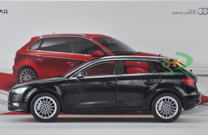 1/18 Dealer Edition Audi A3 Sportback (Black) Diecast Car Model