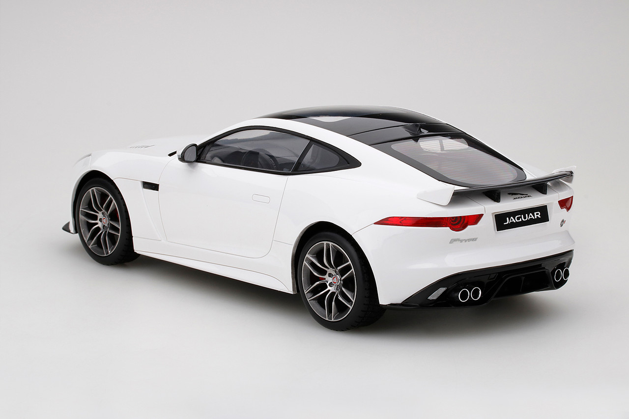 1/18 Top Speed Jaguar F-TYPE SVR (Glacier White) Resin Car Model -  LIVECARMODEL.com
