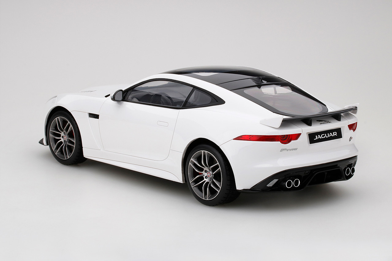 1/18 Top Speed Jaguar F-TYPE SVR (Glacier White) Resin Car Model