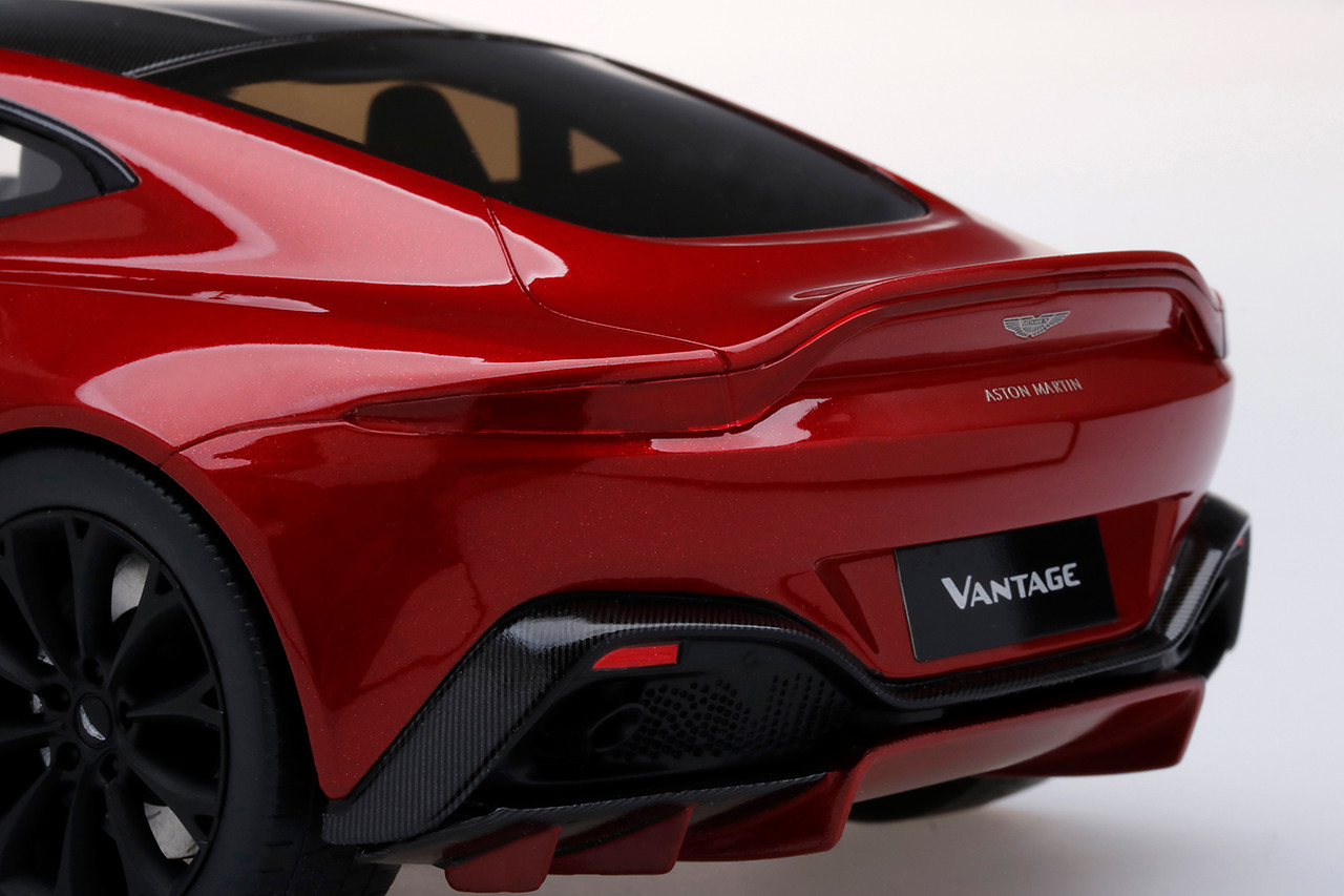 1/18 Top Speed Aston Martin Vantage Hyper Red Resin Car Model Limited