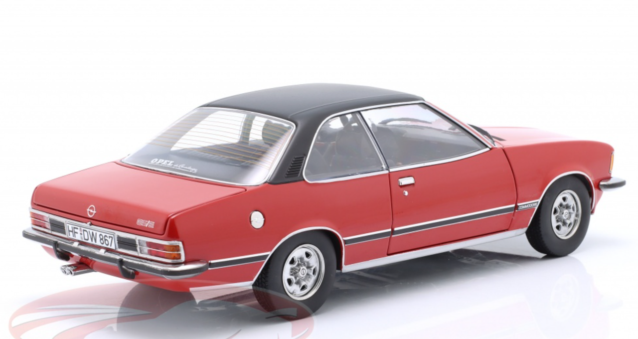 1/18 Touring 1975 Opel Commodore Coupe GS/E (Red) Diecast Car Model