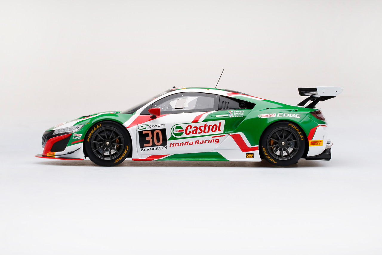 1/18 Top Speed Acura Honda NSX GT3 #30 2018 24Hr of Spa Castrol