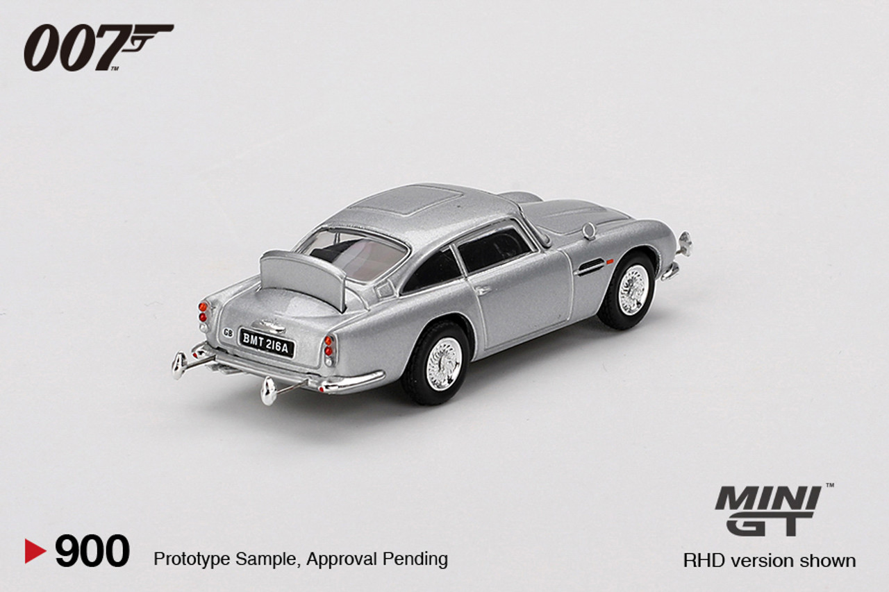 1/64 Mini GT Aston Martin DB5 Goldfinger (Silver) Diecast
