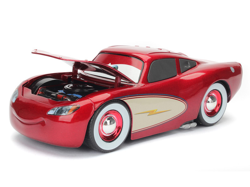 1/24 Jada Cruising Lightning McQueen with Tire Rack Pixar Disney