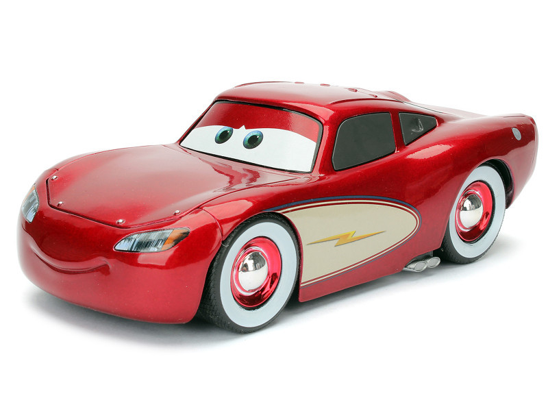 カーズ1/24 jada toys マックィーン クルージング 1/24 Jada Cruising Lightning McQueen with Tire Rack Pixar Disney
