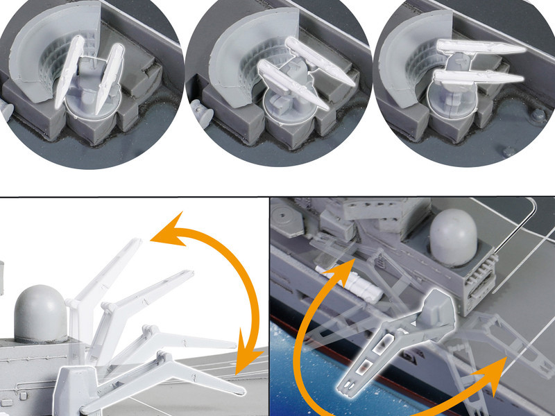 British HMS Invincible (R05) Aircraft Carrier Waterline Edition