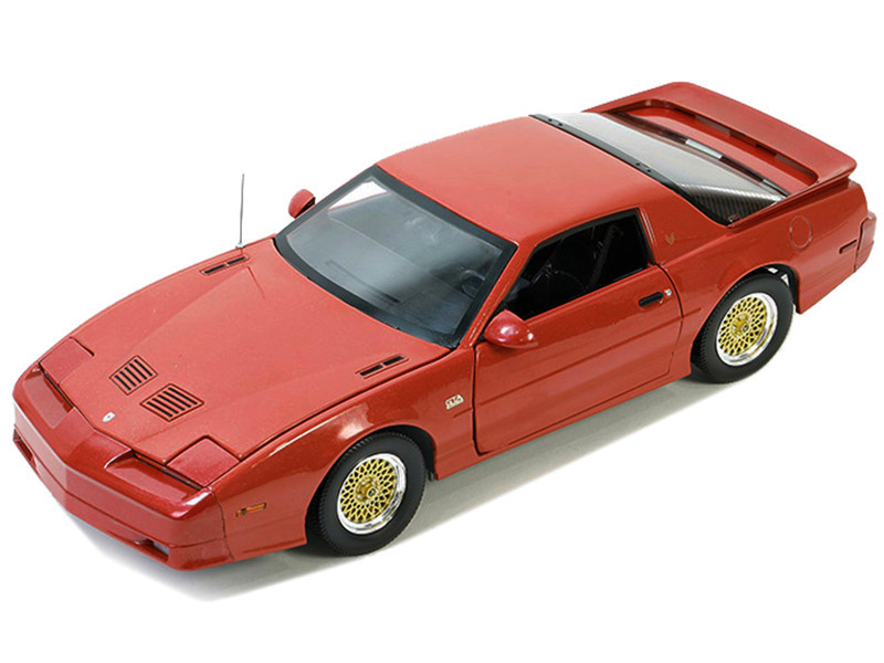 1988 Pontiac Firebird Trans Am GTA Flame Red 1/18 Diecast Model