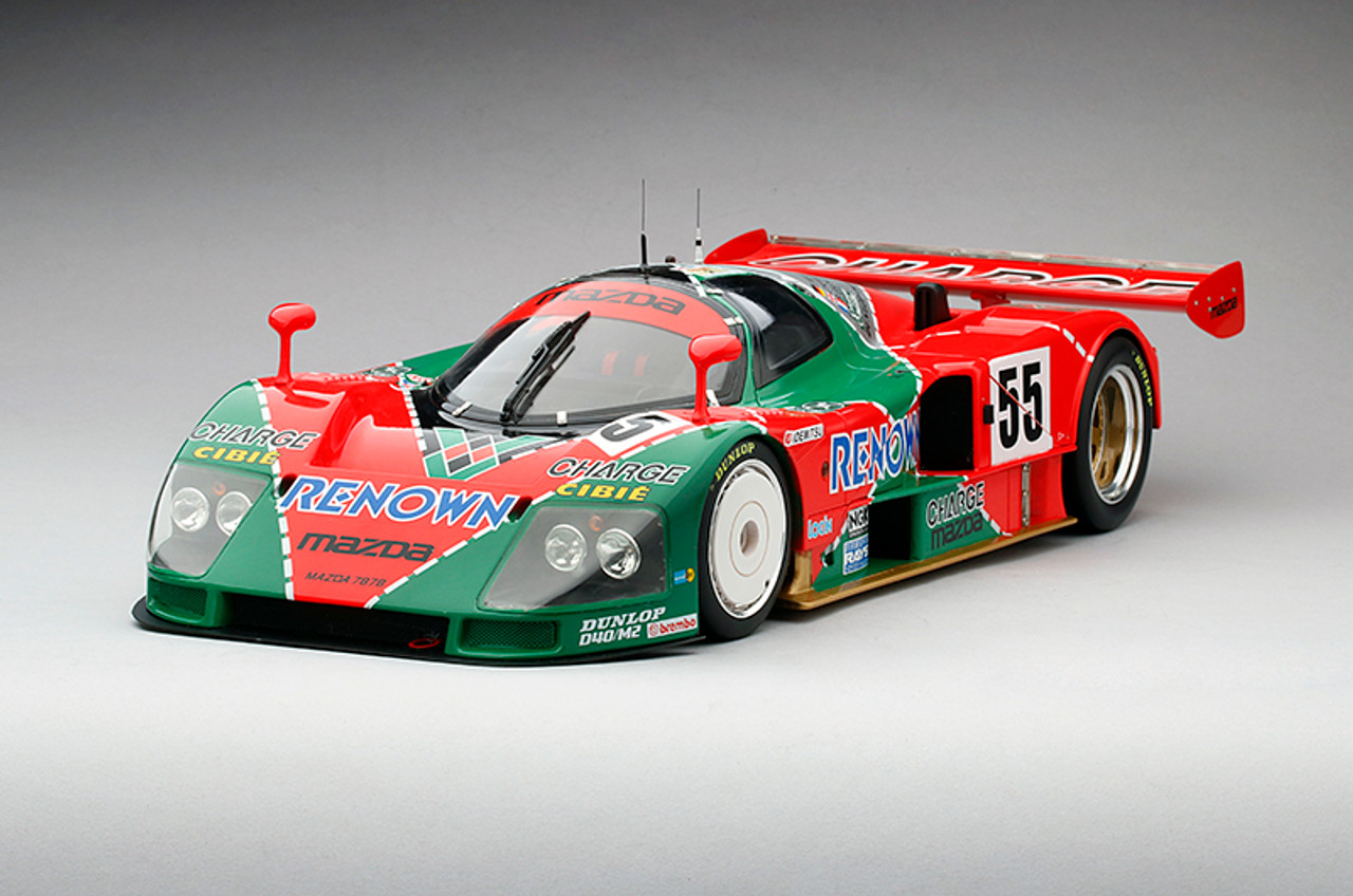 1/12 TSM Mazda 787B 1991 #55 Winner 24 Hrs LM Resin Car Model Limited