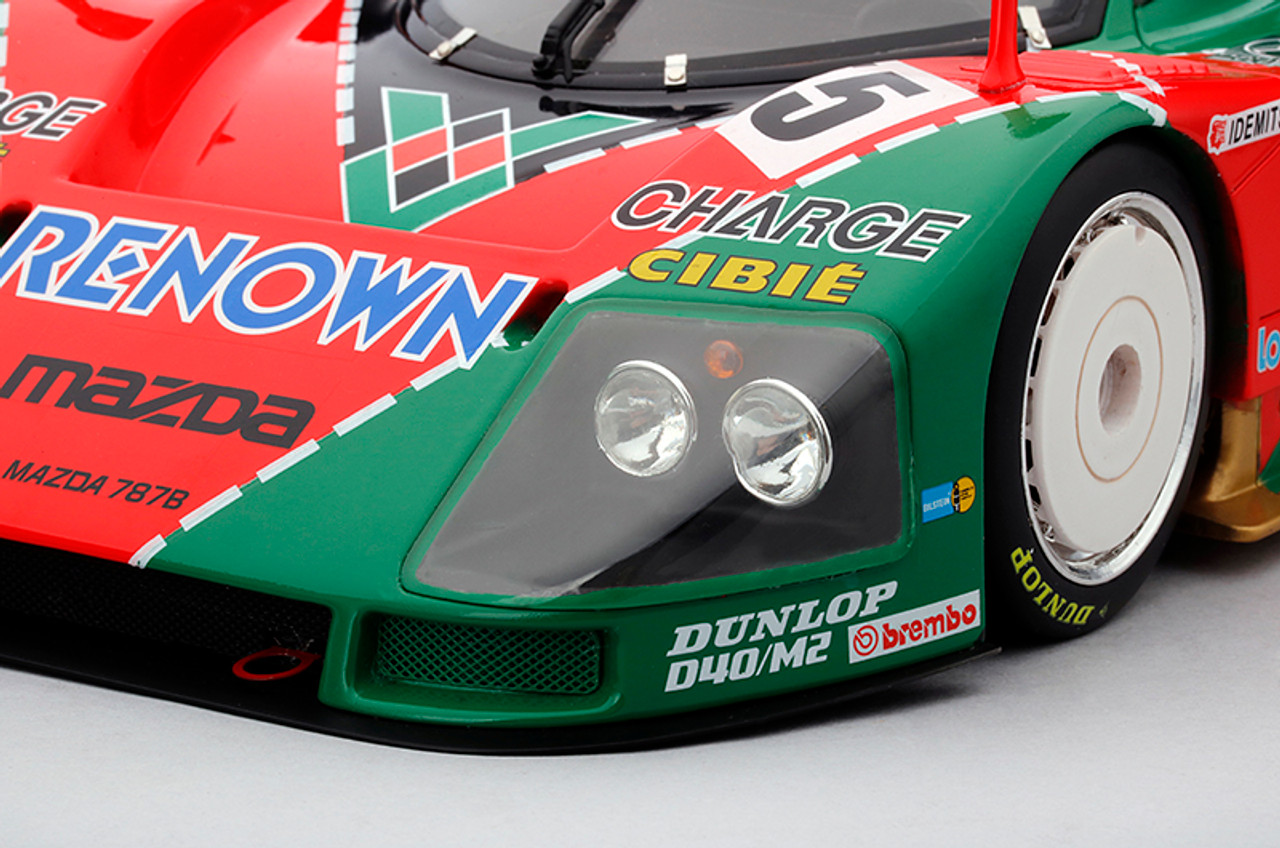 1/12 TSM Mazda 787B 1991 #55 Winner 24 Hrs LM Resin Car Model 