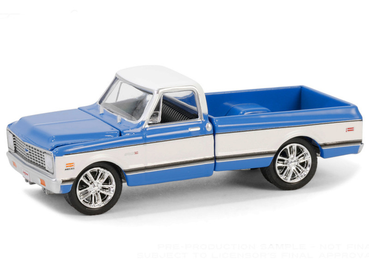 1971 Chevrolet C10 Super Cheyenne Custom Pickup Truck Blue
