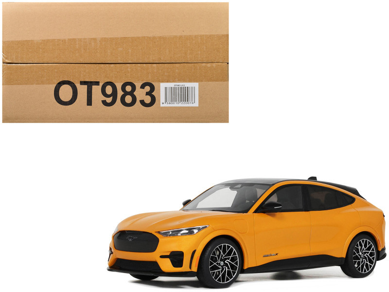 1/18 OTTO 2021 Ford Mustang Mach-E GT (Orange) Car Model