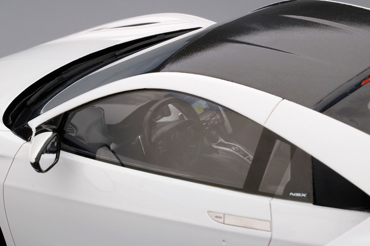 1/12 TSM Acura Honda NSX 130R White w/ Carbon Fiber Package (LHD