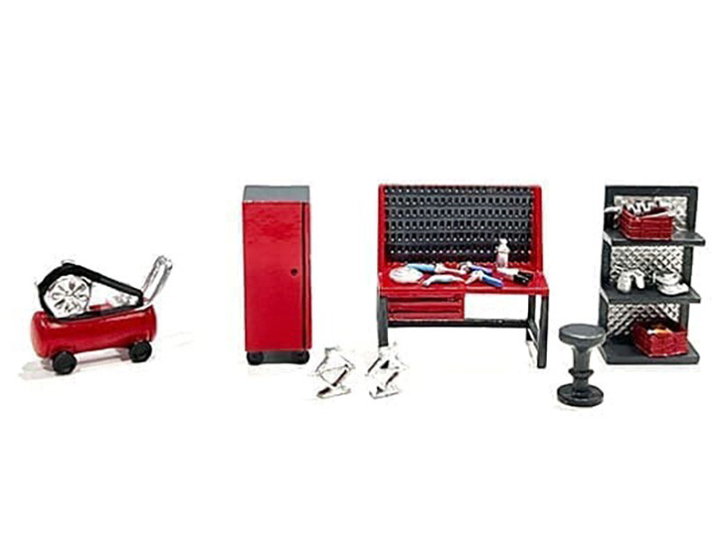1/64 American Diorama Metal Tools Set C - LIVECARMODEL.com