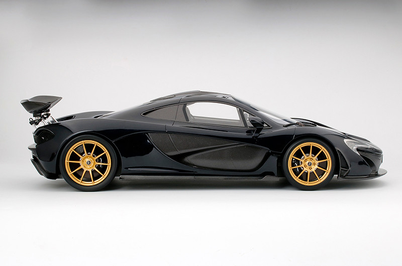 1/12 TSM McLaren P1 Gotham Black Resin Car Model Limited