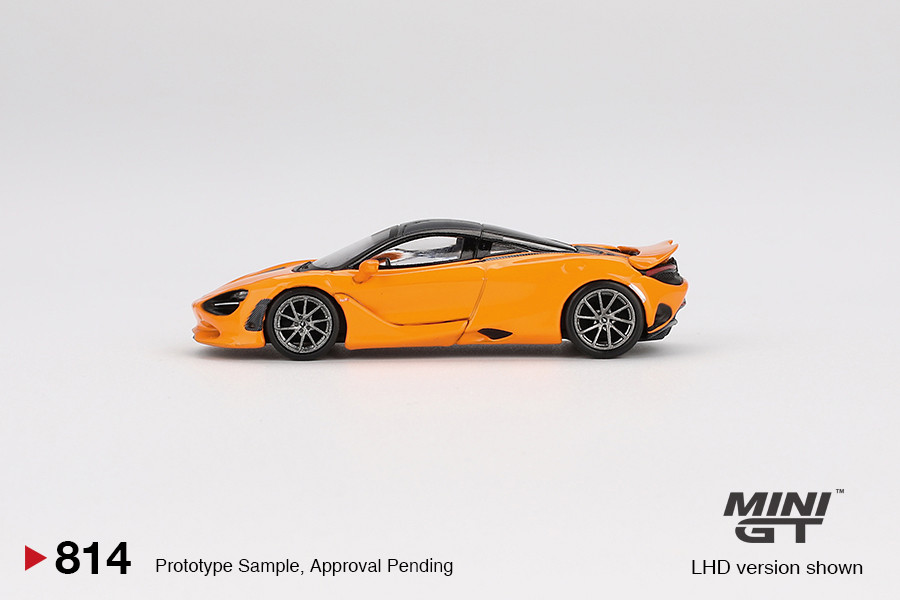 専用ページ(#612) 1/64 Mini GT McLaren 750S (McLaren Orange) Diecast Car Model