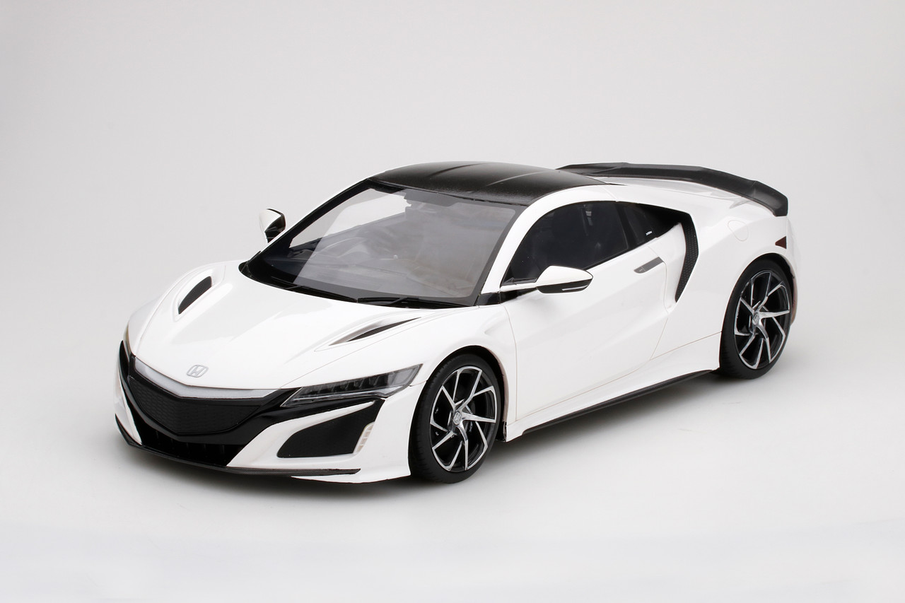 1/12 TSM Honda NSX 130R White w/ Carbon Fiber Package (RHD) Resin Car Model  Limited