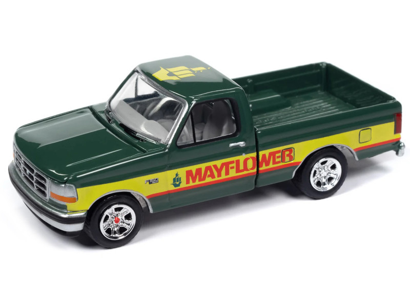 1993 Ford F-150 Pickup Truck Green and Yellow 