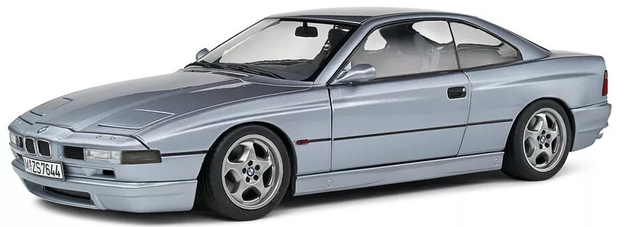 1/18 Solido 1992 BMW 850 (E31) CSI (Arctic Silver Metallic