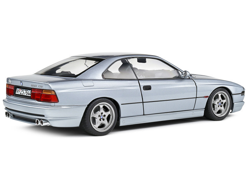 1/18 Solido 1992 BMW 850 (E31) CSI (Arctic Silver Metallic