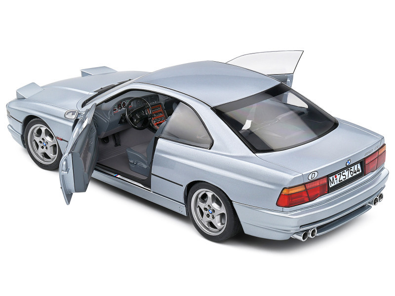 Solidoソリド/'92  850 CSi E31 1/18 絶版 T 1/18 Solido 1992 BMW 850 (E31) CSI (Arctic Silver Metallic