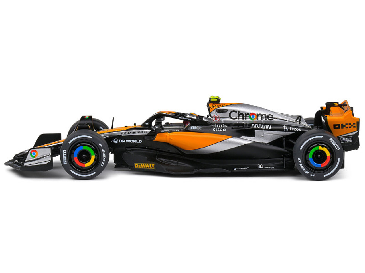 McLaren MCL60 2023 1/43 ノリス ソリド 1/43 マクラーレン MCL60 2023 F1 イギリスGP #4 L.ノリス