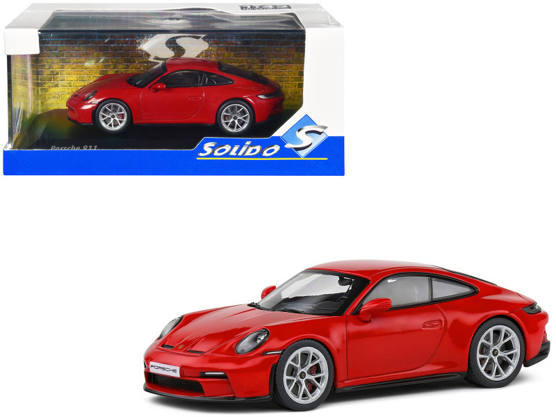 1/43 Solido 2023 Porsche 911 (992) GT3 Touring (Red) Diecast Car