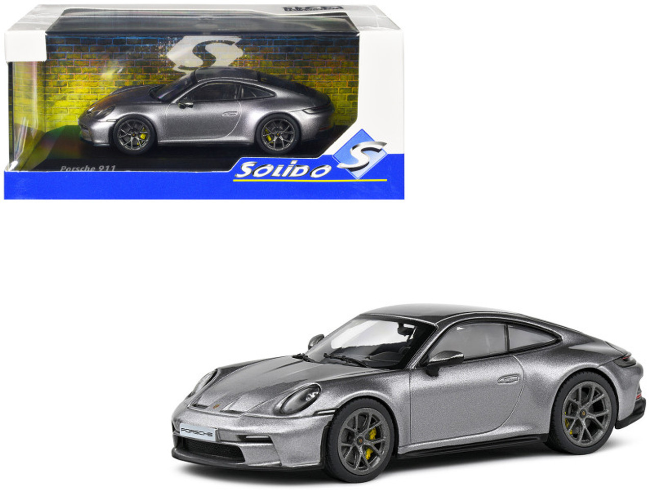 1/43 Solido 2023 Porsche 911 (992) GT3 Touring (Silver