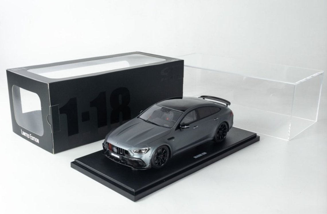 1/18 GT Spirit Mercedes-AMG GT 63 S E-Performance Brabus 930 (Selenitgray Magno Matte Grey) Car Model