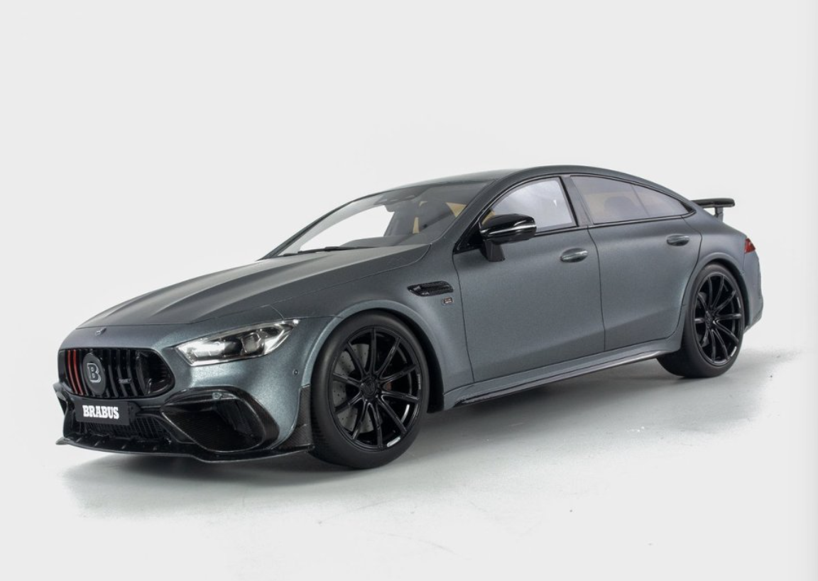 1/18 GT Spirit Mercedes-AMG GT 63 S E-Performance Brabus 930 (Selenitgray Magno Matte Grey) Car Model