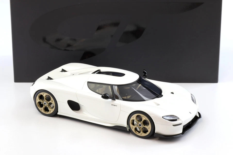 1/18 GT Spirit 2024 Koenigsegg CC850 (White) Car Model
