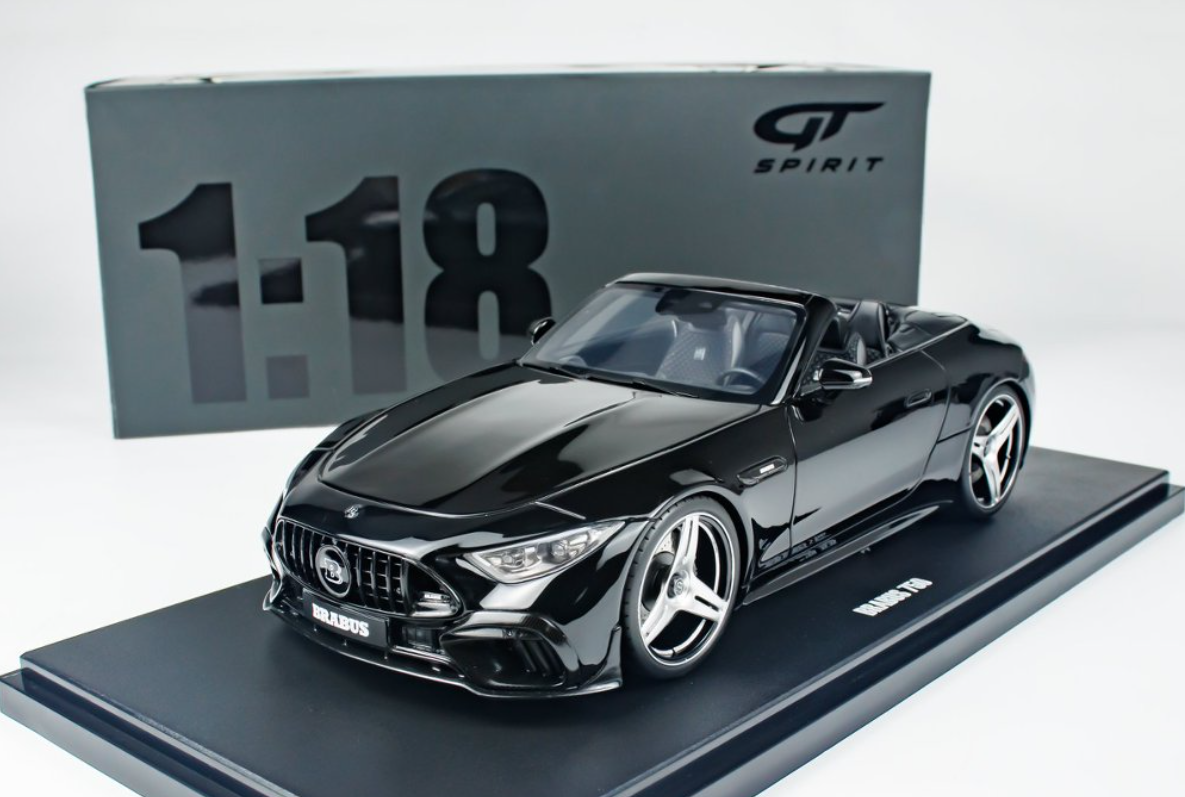 GTスピリット 1/18 メルセデスベンツ AMG SL 63 ブラック ミニカー