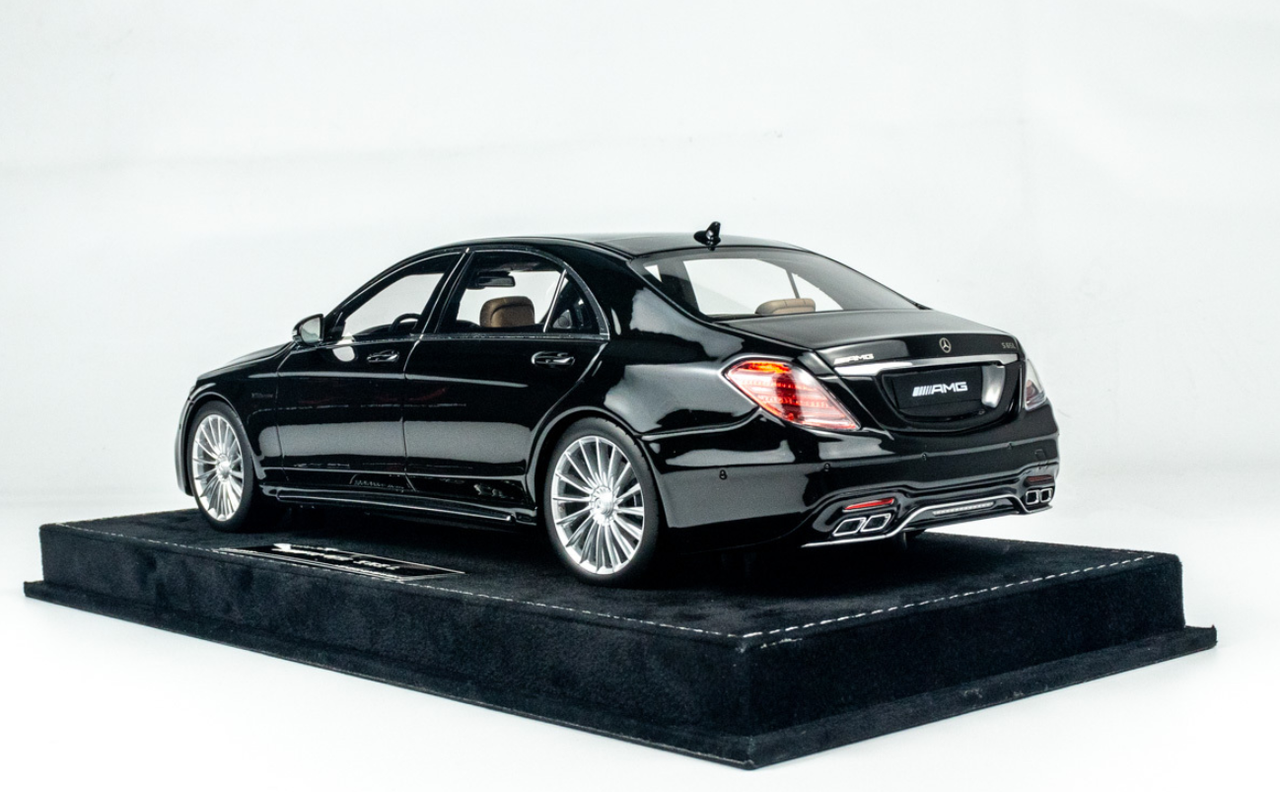 1/18 HH Model Mercedes-Benz S65L AMG W222 (Diamond Black) Car Model Limited 30 Pieces