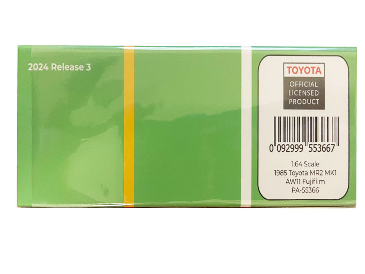 1/64 Paragon 1985 Toyota MR2 MK1 AW11 #09 Diecast Car Model