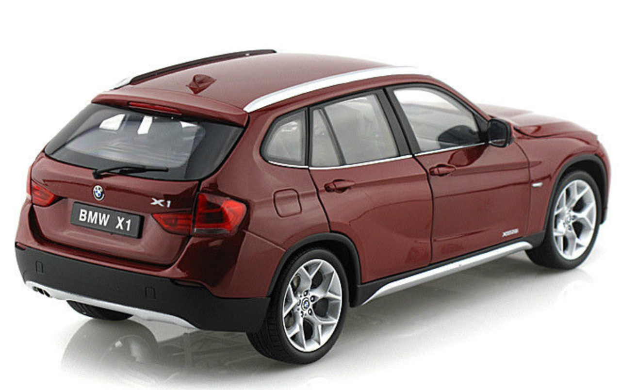 BMW X1 xDrive 28i (E84) Vermillion Red 1/18 Diecast Car Model by