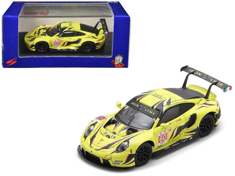 1/64 Spark 2023 Porsche 911 RSR-19 #60 24h LeMans Iron Lynx
