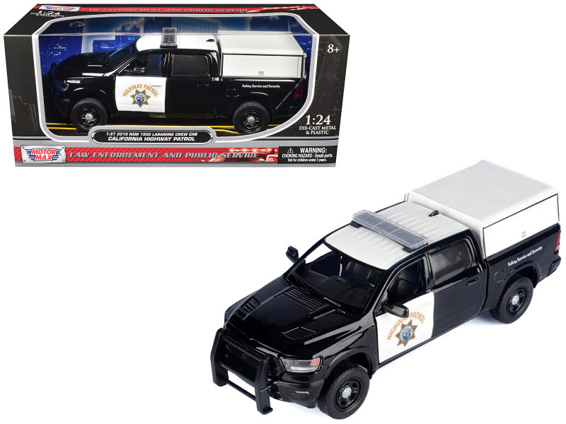 1/27 Motormax 2019 Dodge RAM 1500 Laramine Crew Cab California