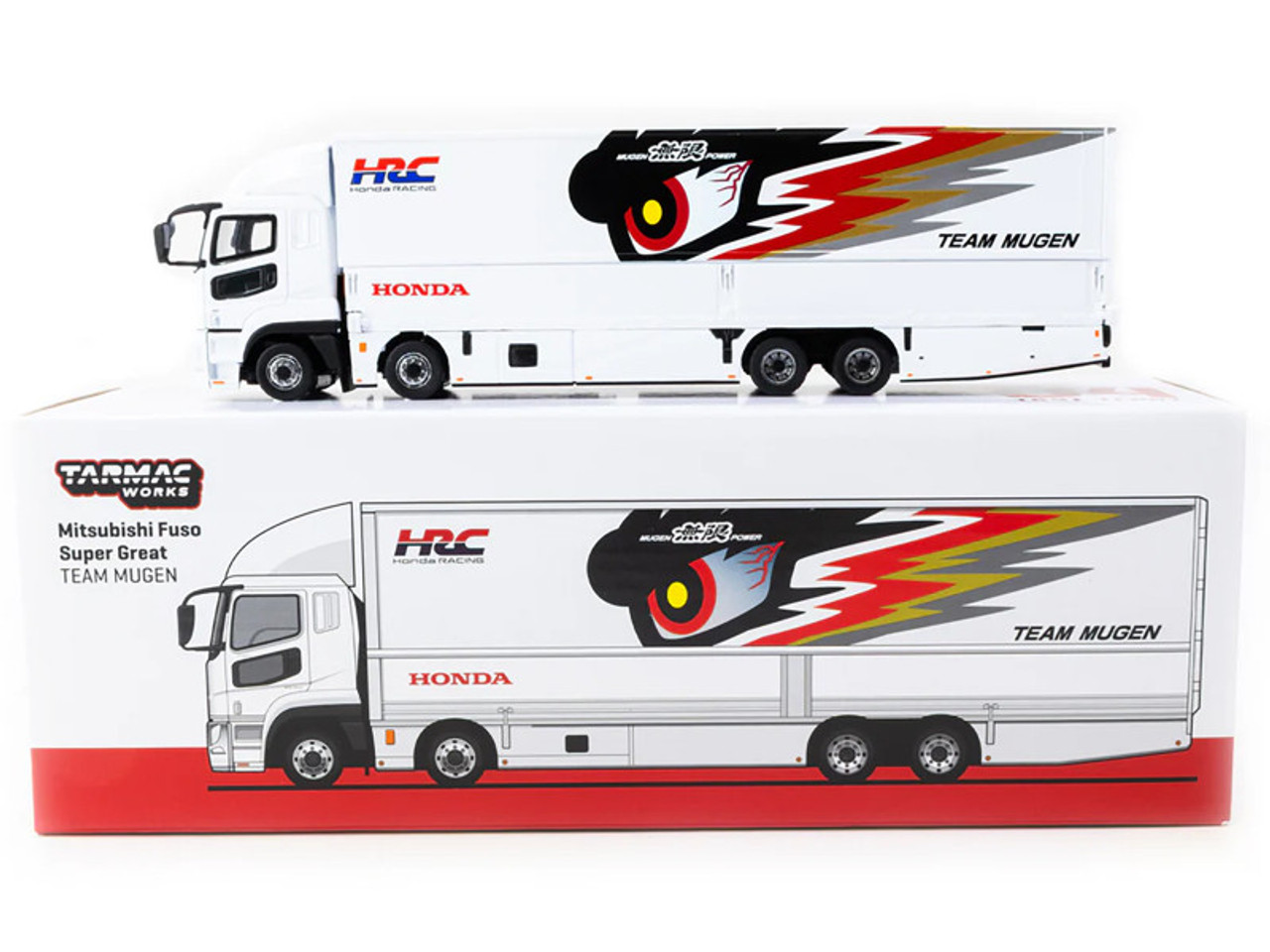 1/64 Tarmac Works Mitsubishi Fuso Super Great Team MUGEN