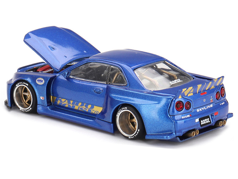 1/64 Kaido House & Mini GT Nissan Skyline GT-R (R34) Kaido Works