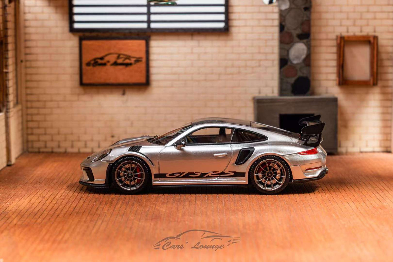 1/64 Cars' Lounge Porsche 911 GT3 RS (991.2) (GT Silver