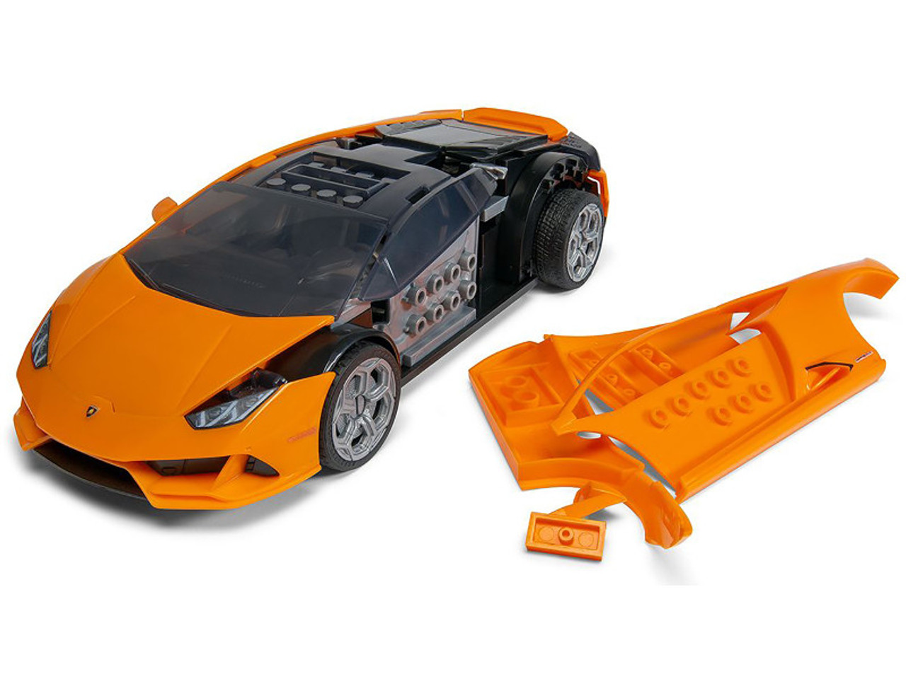 Skill 1 Model Kit Lamborghini Huracan EVO Orange Snap
