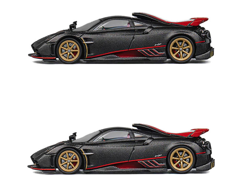 1/64 CM Model Pagani Imola (Full Dry Carbon Black) Diecast Car