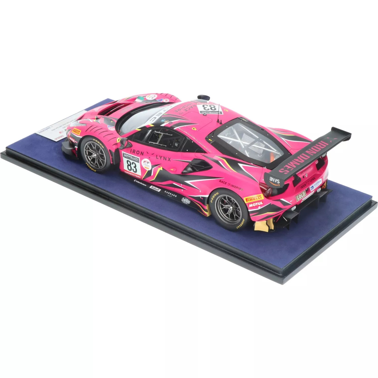 1/18 Looksmart 2022 Ferrari 488 GT3 #83 Winner Gold Cup 24h Spa