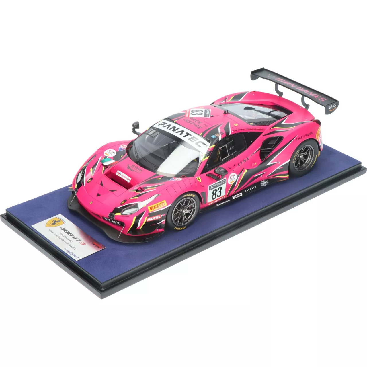ルックスマート　1/18 Ferrari 488 GT3 ミニカー 1/18 Looksmart 2022 Ferrari 488 GT3 #83 Winner Gold Cup 24h Spa