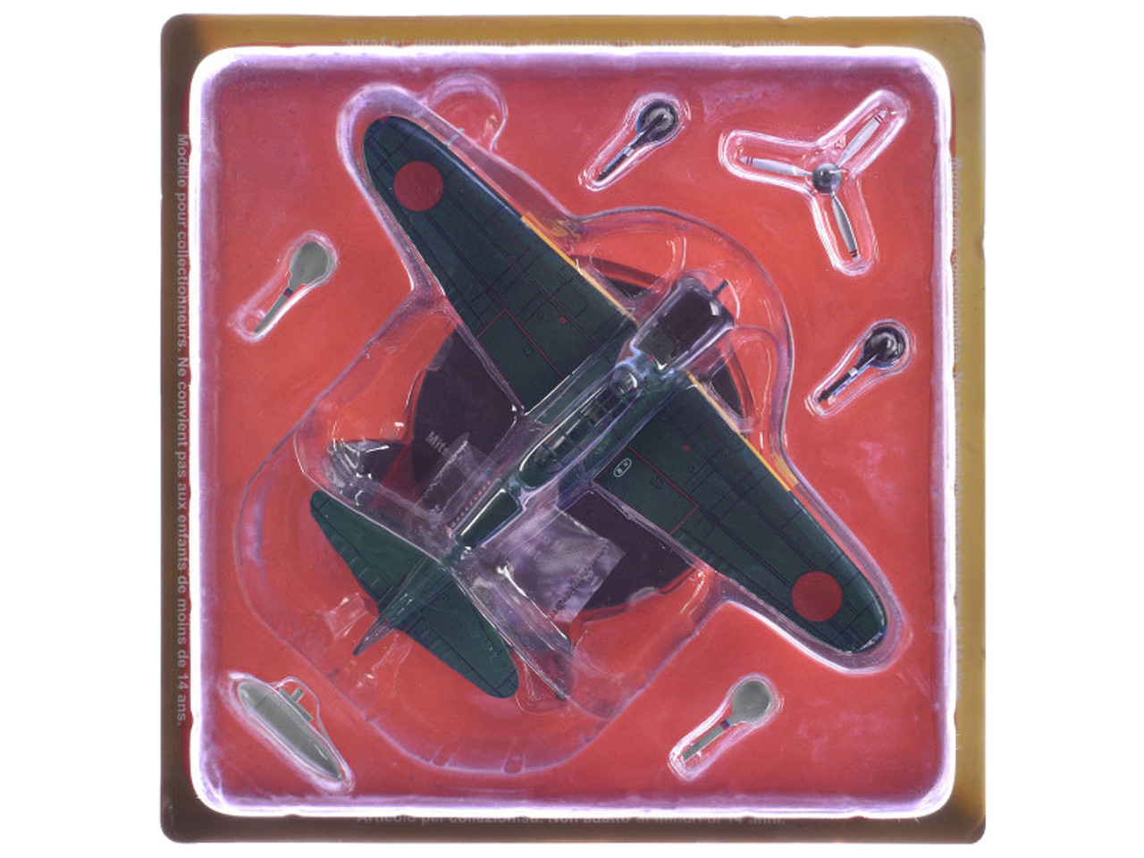 Mitsubishi A6M2B (Zero Model 21) Aircraft "Tetsuzo Iwamoto 253rd Naval Flying Group" Imperial Japanese Navy Air Service 1/72 Diecast Model by DeAgostini Mitsubishi A6M2B (Zero Model 21) Aircraft "Tetsuzo Iwamoto 253rd Naval Flying Group" Imperial Japanese Navy Air Service 1/72 Diecast Model by DeAgostini