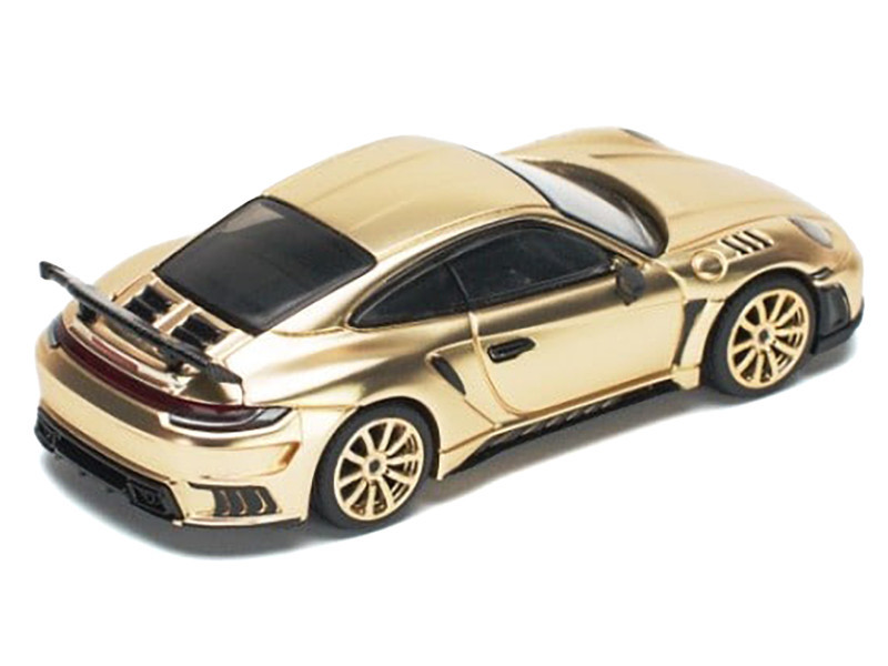 1/64 Poprace Porsche 992 Stinger GTR (Gold Metallic) Diecast Car