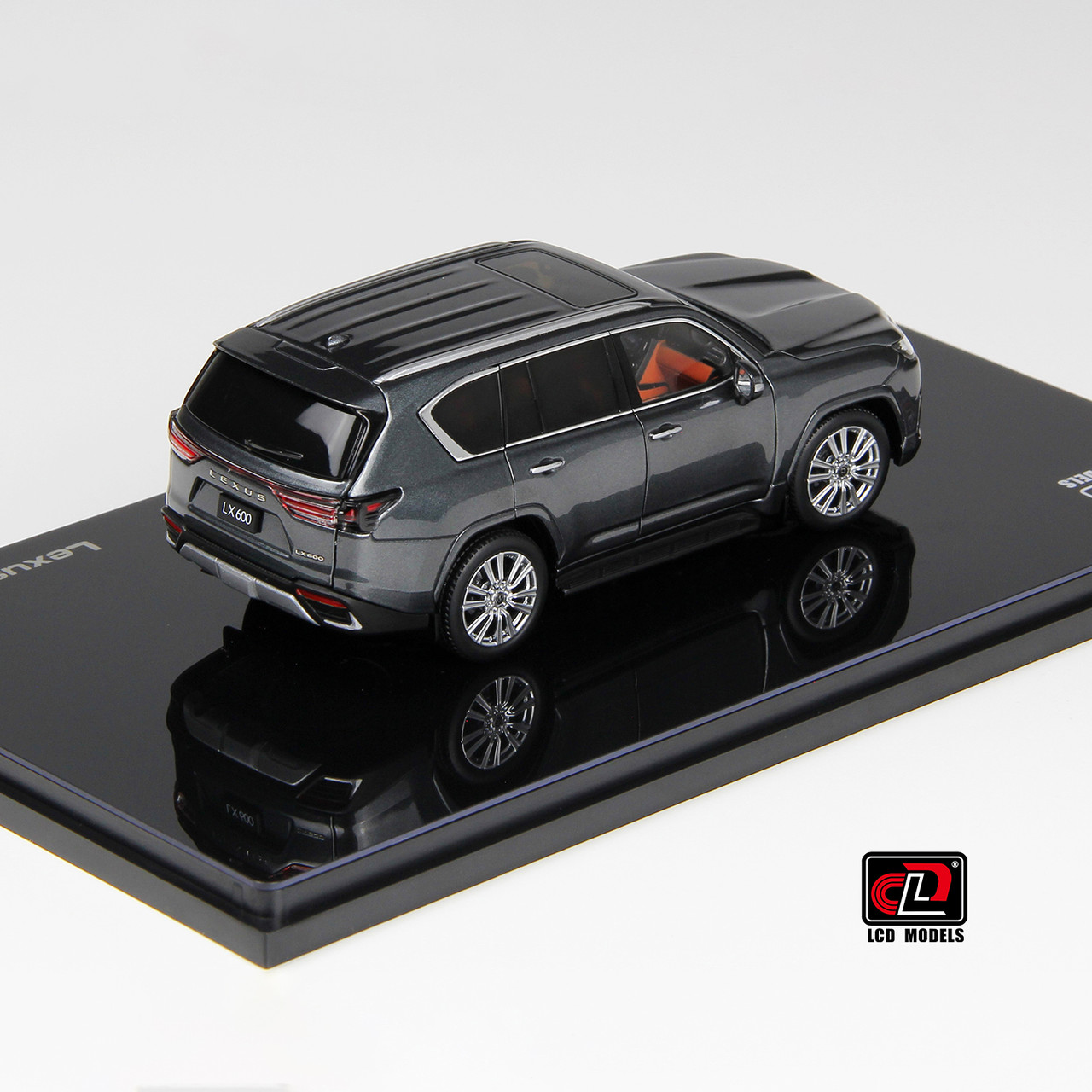 1/43 LCD Lexus LX600 (Grey) Full Open Diecast Car Model
